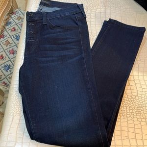 High waist skinny stretch jean